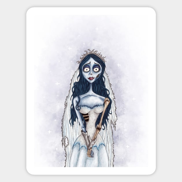 Corpse Bride Sticker by hxrtsy